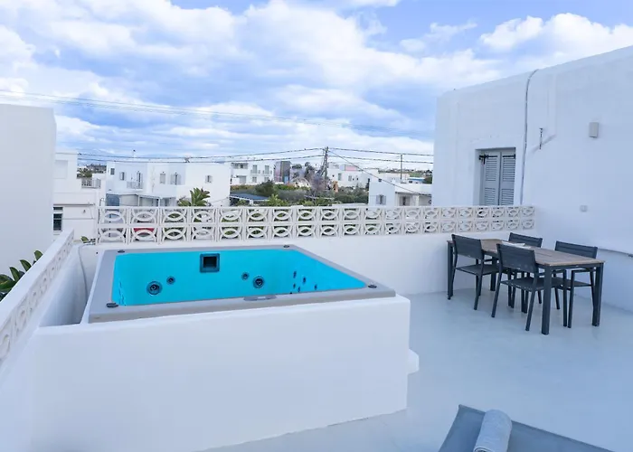 Apartamento Swell S2 Maisonette With Private Jacuzzi In Naousa (Paros)